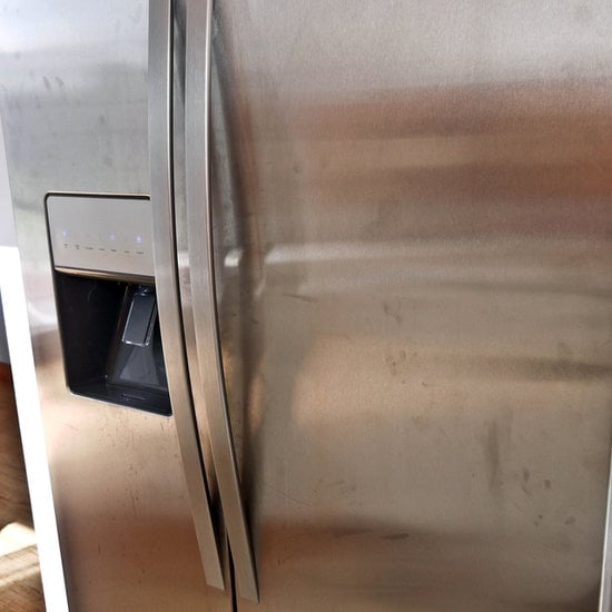 Get your stainless steel refrigerator to sparkle.