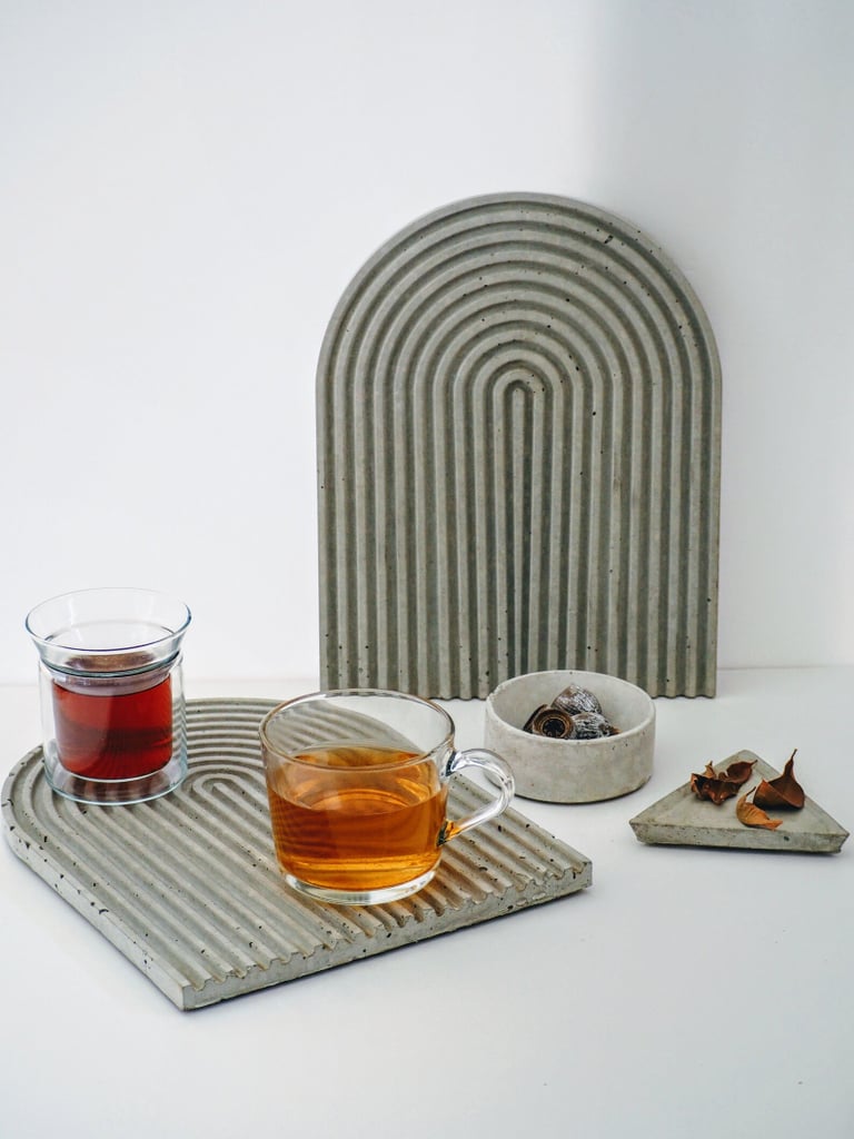 For a Decorative Everyday Item: Concrete Coaster