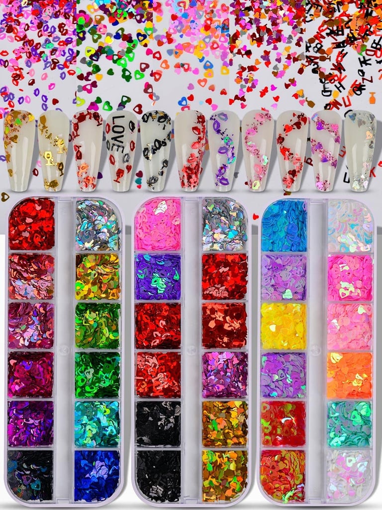Zimowy Nail-Polish Kolor: Holiday Party Confetti