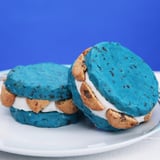 Cookie Monster Ice Cream Sandwich