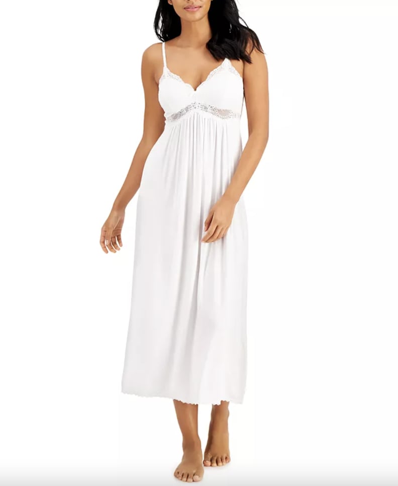 INC International Concepts Lace Cup Long Nightgown