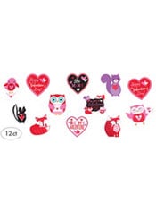 Woodland Friends Valentine's Day Cutouts