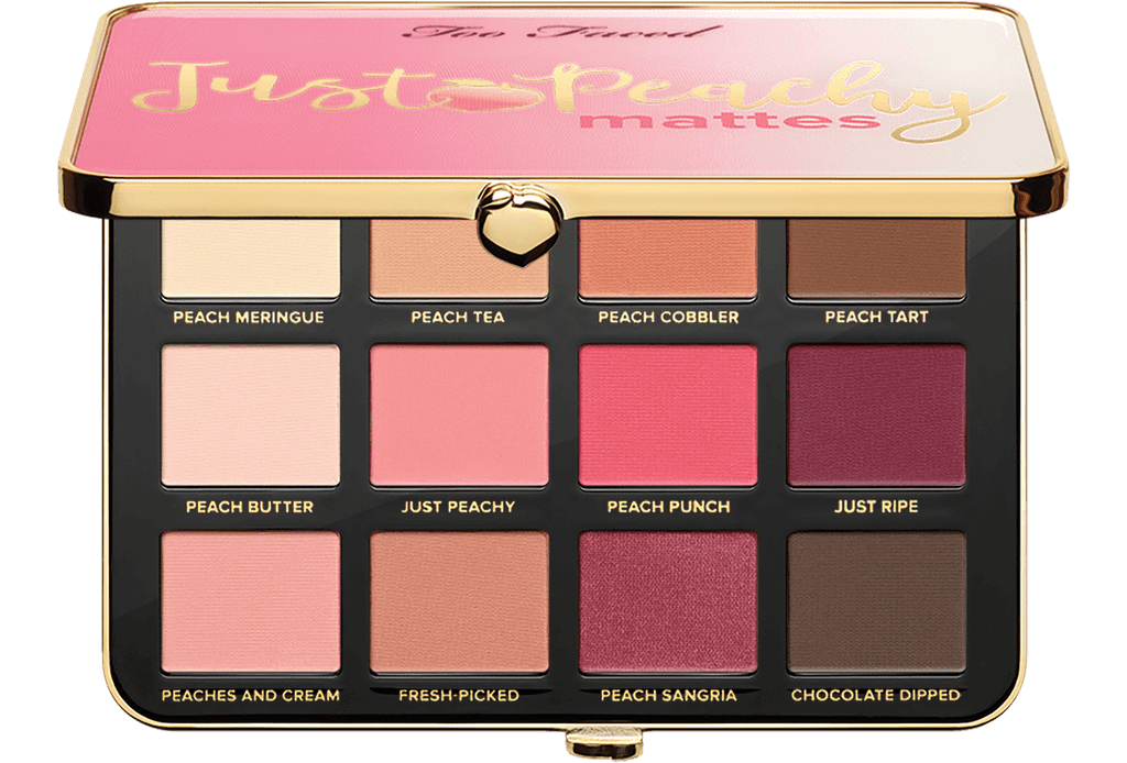 Too Faced Just Peachy Velvet Matte Eyeshadow Palette