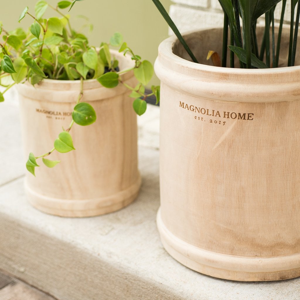 Taj Wooden Pot With Rings