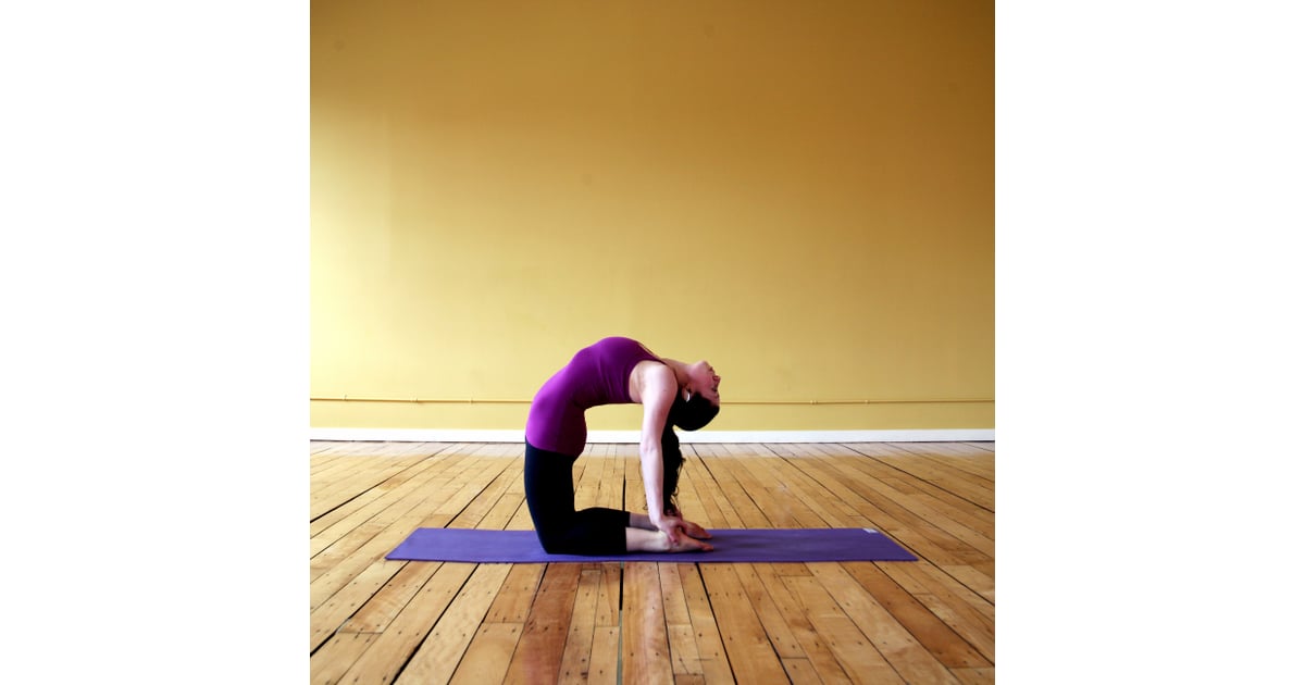 Camel Pose | Yoga Sequence For Brides | POPSUGAR Fitness ...