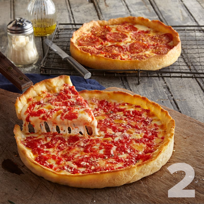 Chicago Deep Dish Pizzas