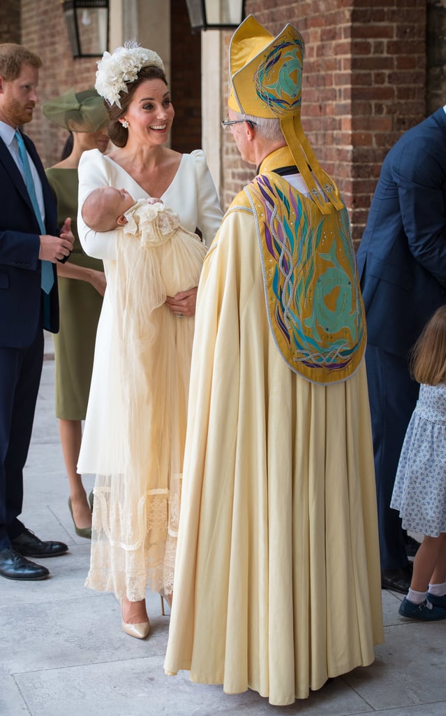 Kate Middleton's White Coat Dress Prince Louis's Christening