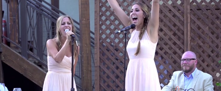 Sisters Sing Mashup For Sister's Wedding Toast
