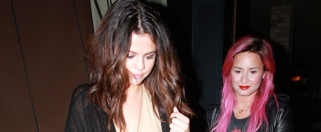 Selena Gomez and Demi Lovato After Justin Bieber's Arrest