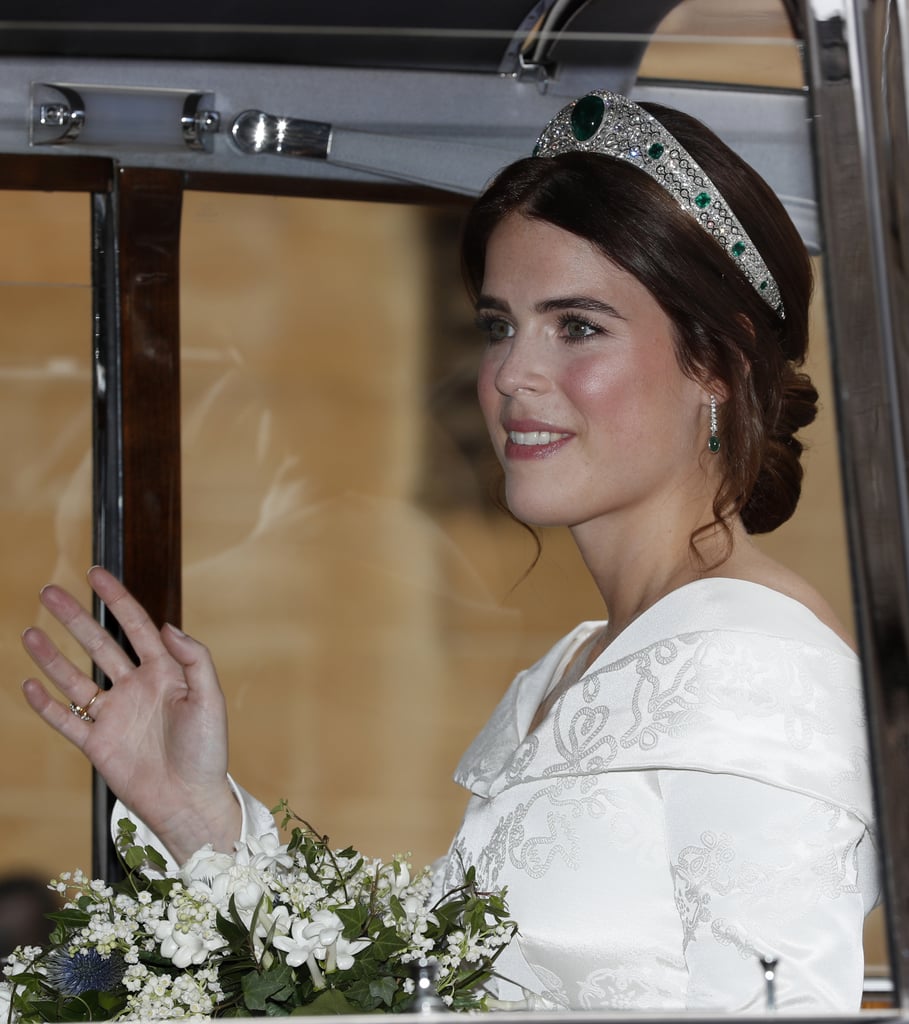 Princess Eugenie Wedding Hair and Makeup