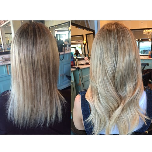 1 Week Out: Hair Color and Extensions