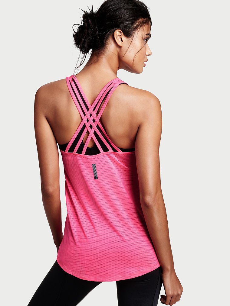Victoria's Secret Sport Strappy Mesh Tank