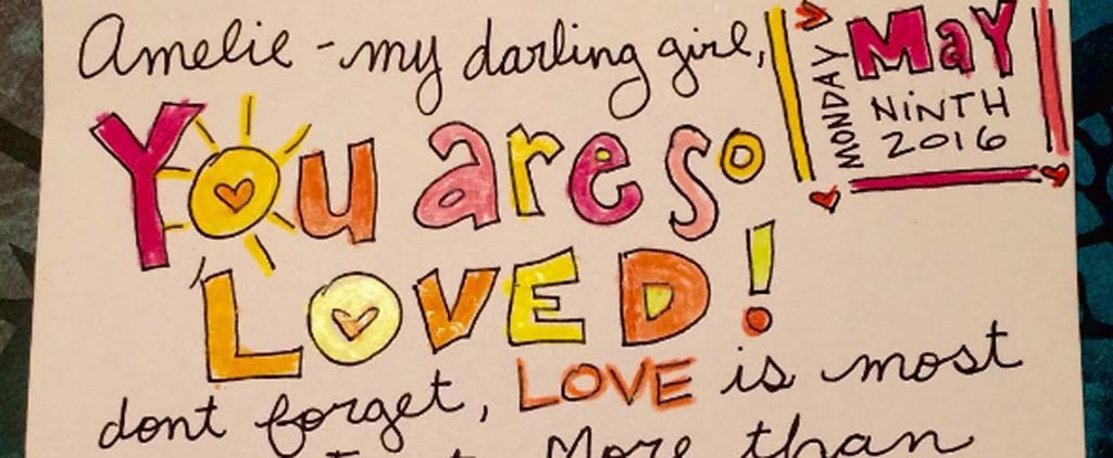 Mom's Inspirational Notes in Daughter's Lunch After Dad Dies