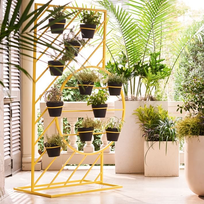 Soleil Metal Plant Screen ($229)