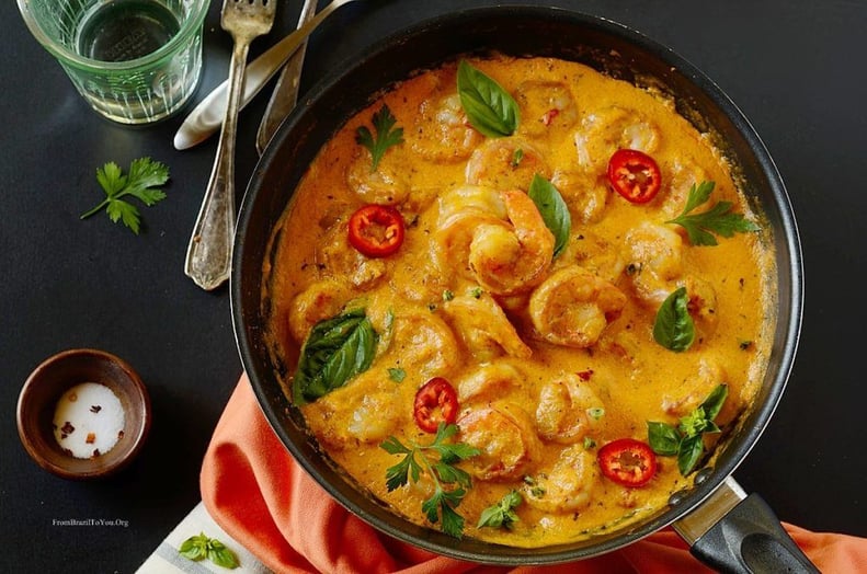 Shrimp in Coconut Sauce