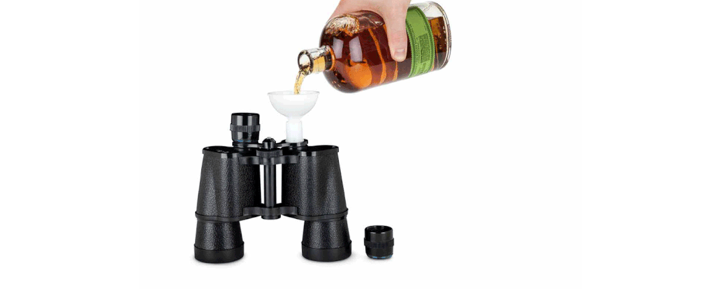 We Spy a Perfect Day Drinking Opportunity With This Binoculars Flask