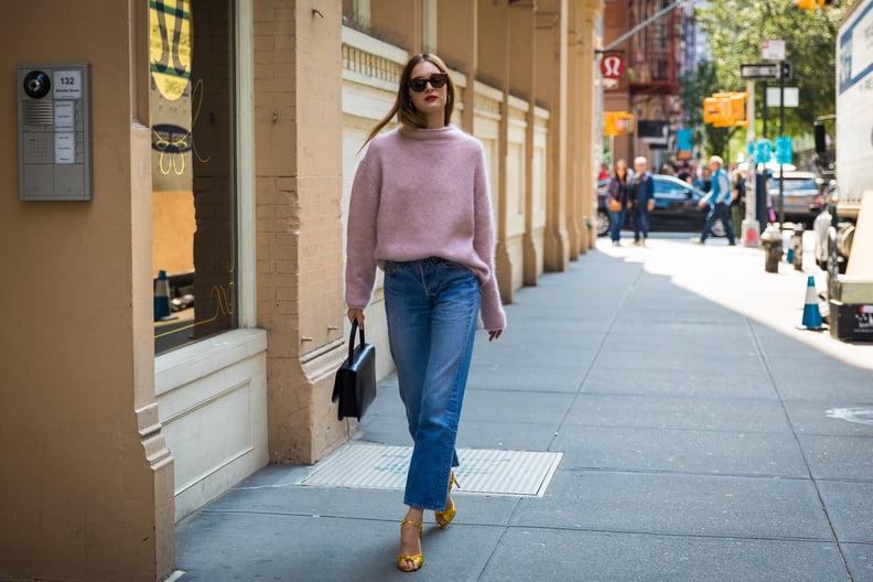 Sweater + Ankle-Crop Jeans