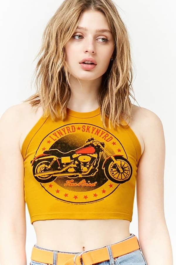 Forever 21 Lynyrd Skynyrd Graphic Tank Top