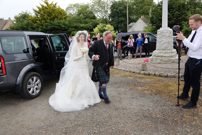 rose leslie wedding dress designer Rose Leslie's Wedding Dress - Rose Leslie Kit Harington Wedding Pictures