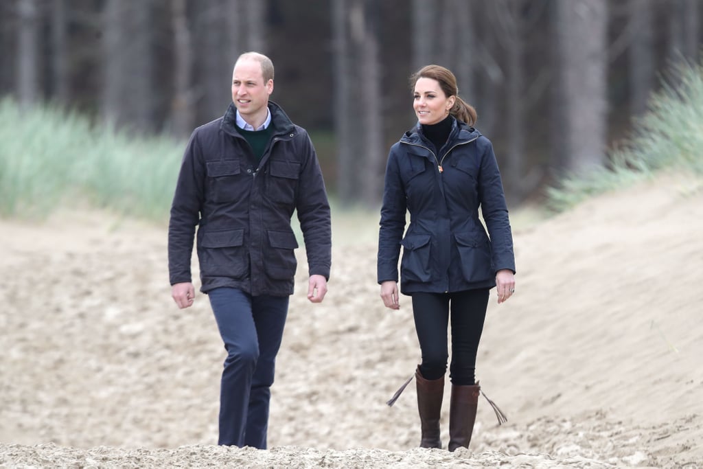 Kate Middleton and Prince William in North Wales May 2019