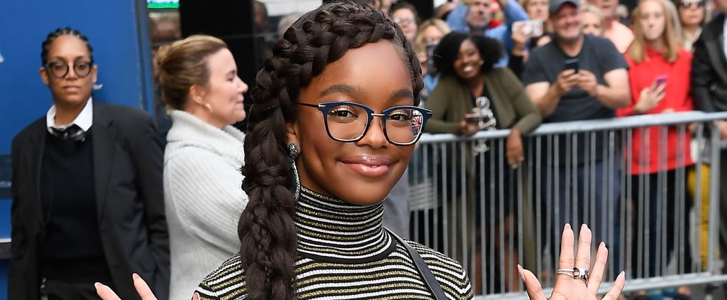 Marsai Martin Rocks Tommy x Zendaya Snakeskin Pants