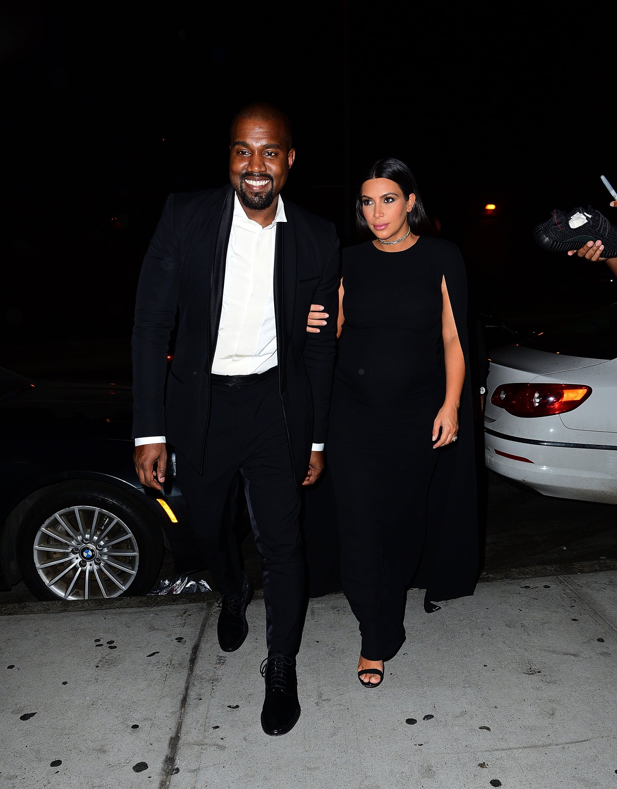 Their Date Night Outfits Were On Point As Kim And Kanye Kept To A Kim Kardashian S Second Child Has Arrived Popsugar Fashion Photo 21