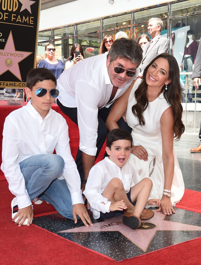 Simon Cowell and His Family