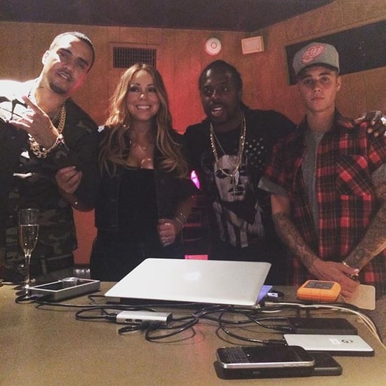 Mariah Carey and Justin Bieber Instagram Picture