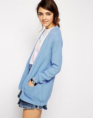 ASOS Cardigan in Textured Stitch