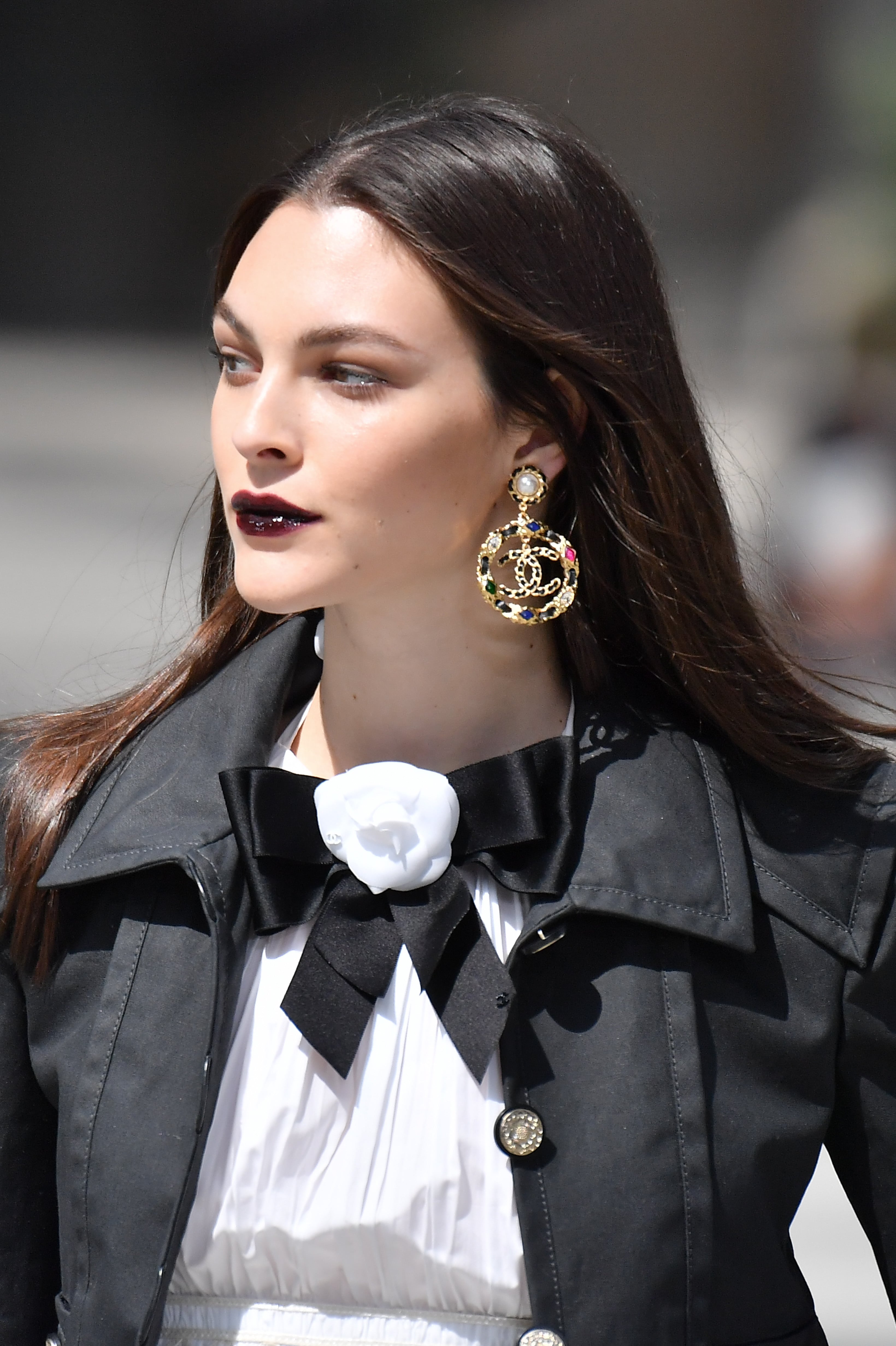 Chanel Cruise 2020 Show Featured Dainty Jeweled Barettes