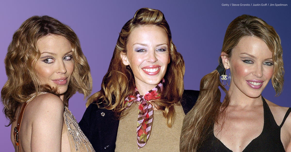 Kylie Minogue Brunette Hair  照片图像