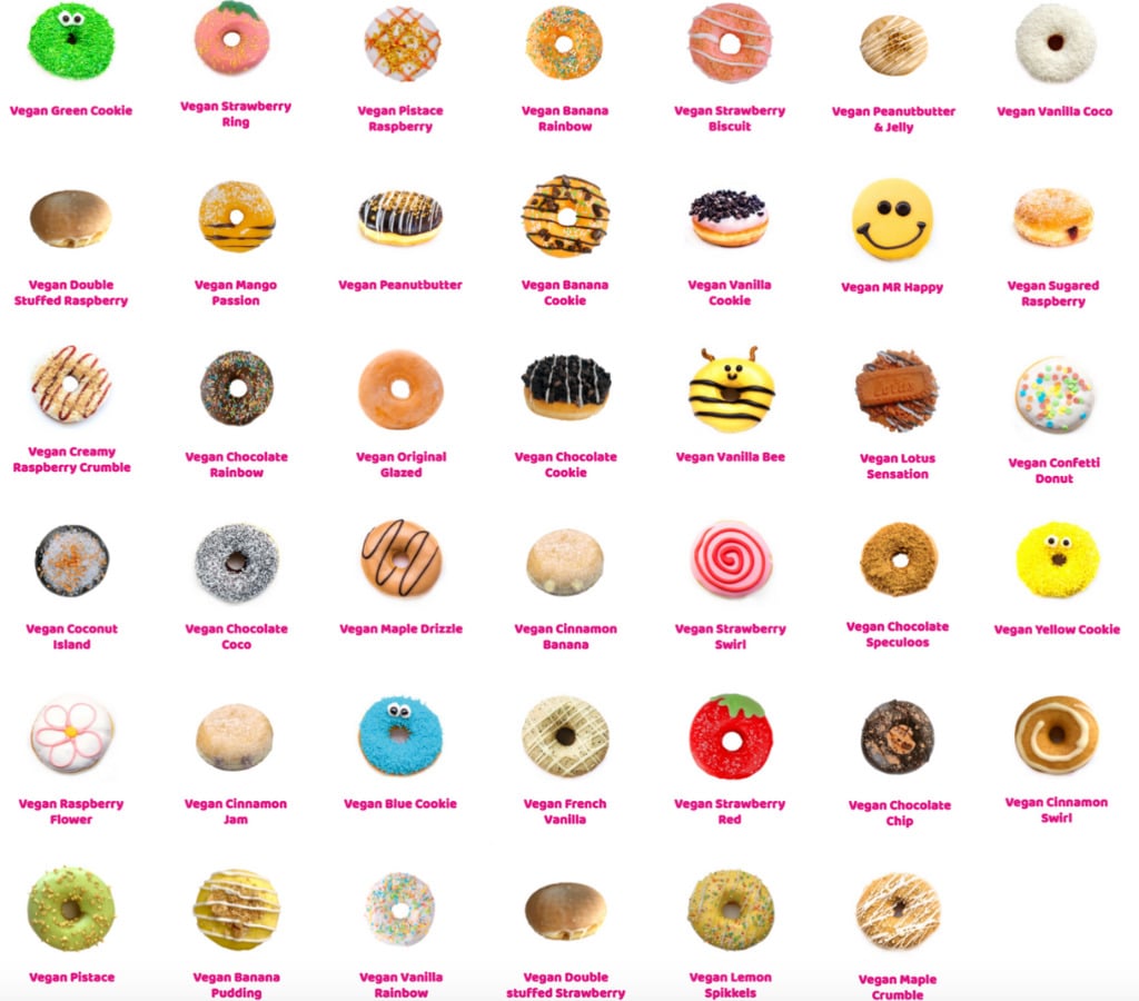 Dunkin Donuts Menu with Pictures