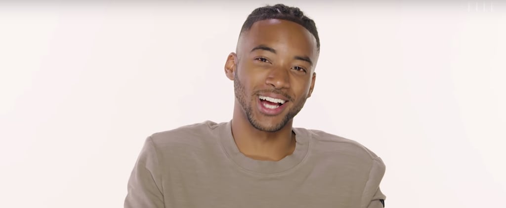 Algee Smith Sings Beyoncé in Elle's Song Association Video