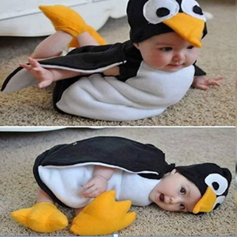 Baby cheap penguin costume