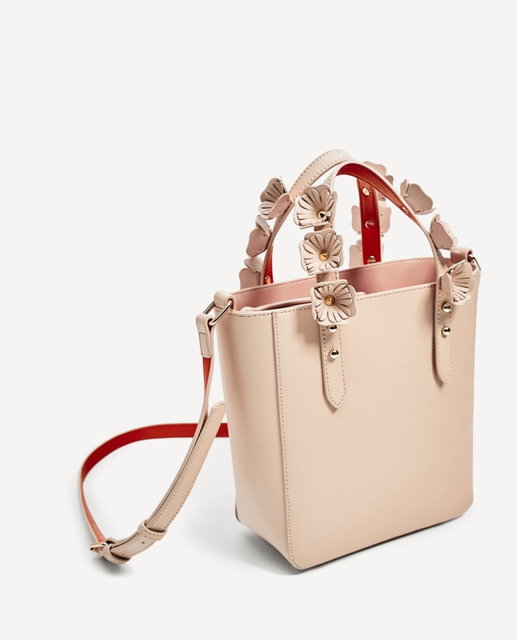 Zara Mini Totes Bag With Interchangeable Handles | Best Crossbody Bags 2017 | POPSUGAR Fashion ...