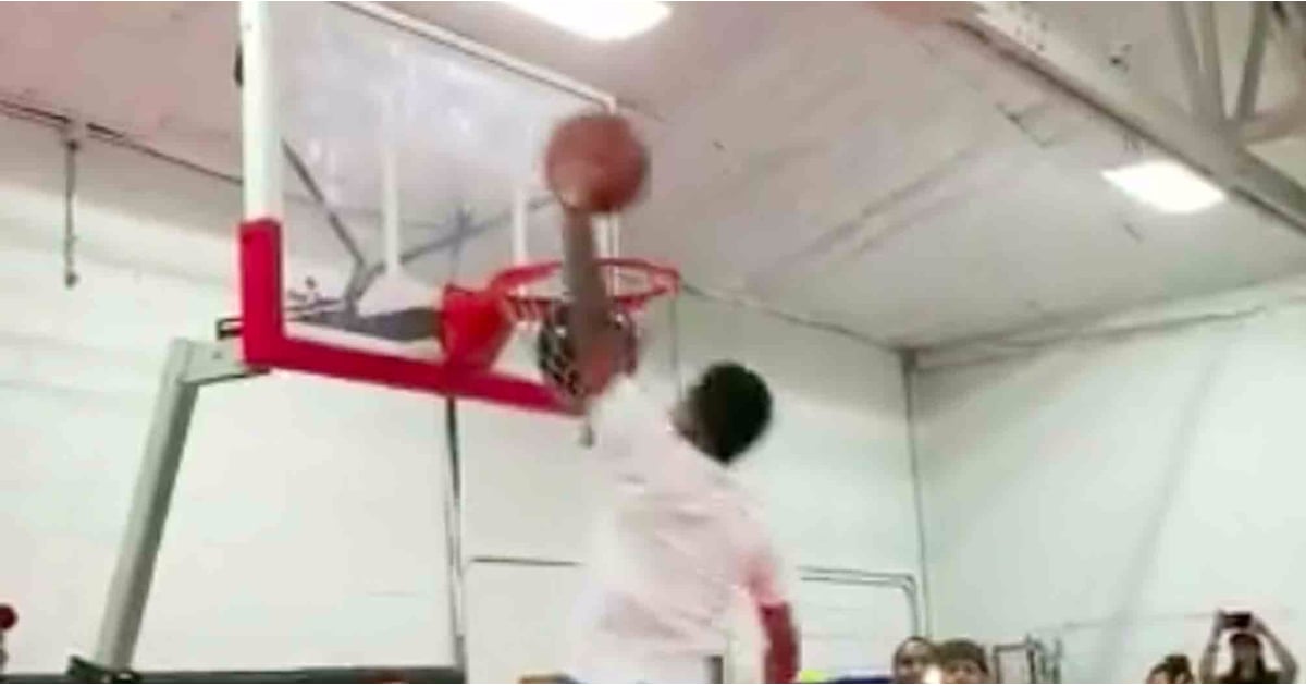 Basketball Slam Dunk Gender Reveal Popsugar Family