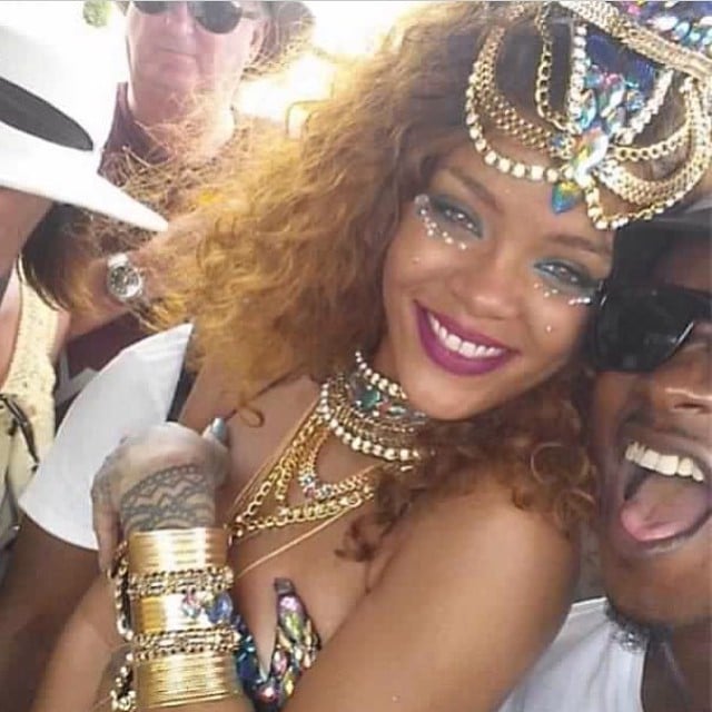 Rihanna Carnival Festival Barbados August 2015 Popsugar Celebrity