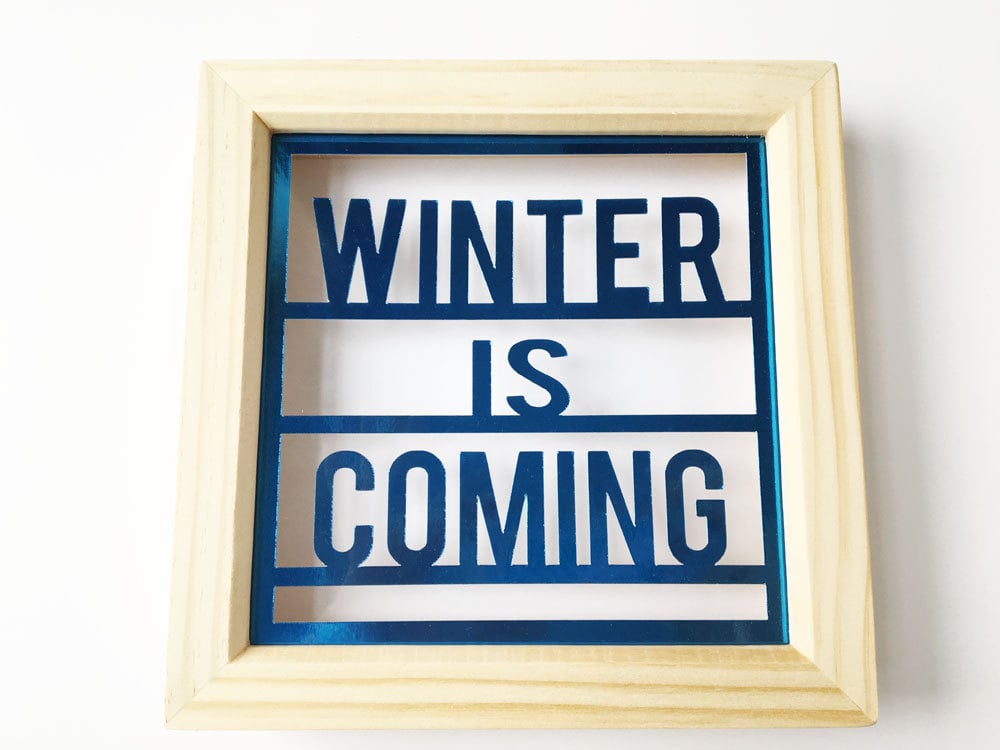 Winter Is Coming Poster You Ll Bend The Knee When You See These