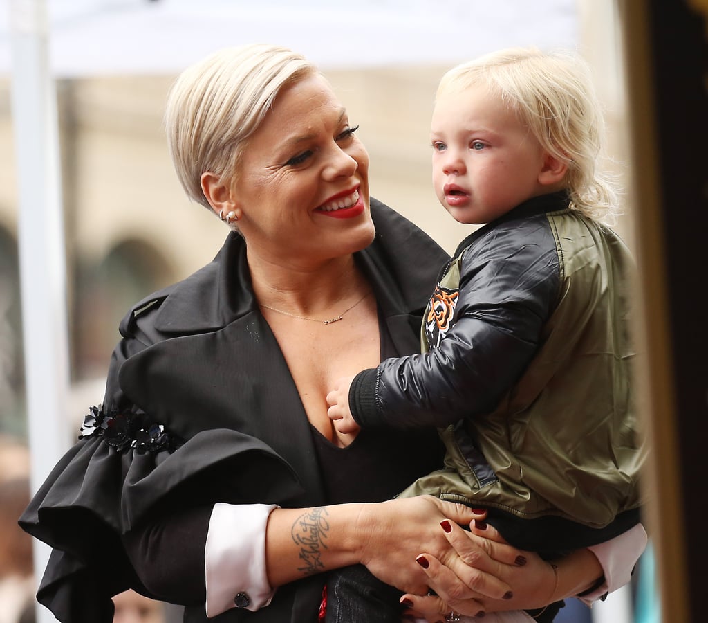 Pink at Hollywood Walk of Fame Ceremony 2019