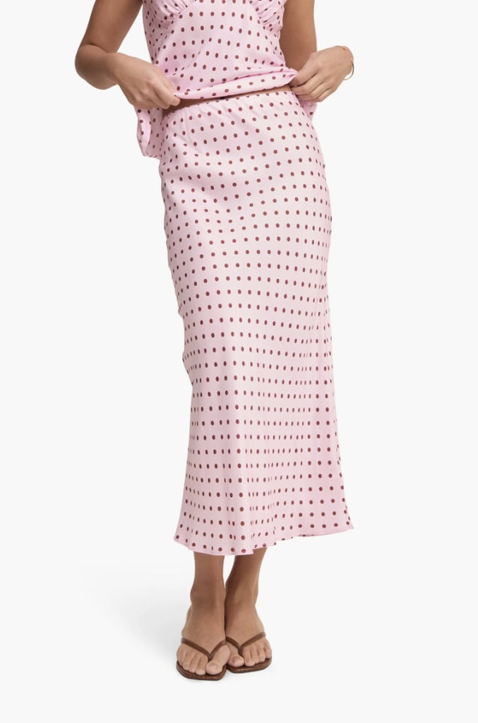 Nobody's Child Alana Polka Dot Slip Skirt