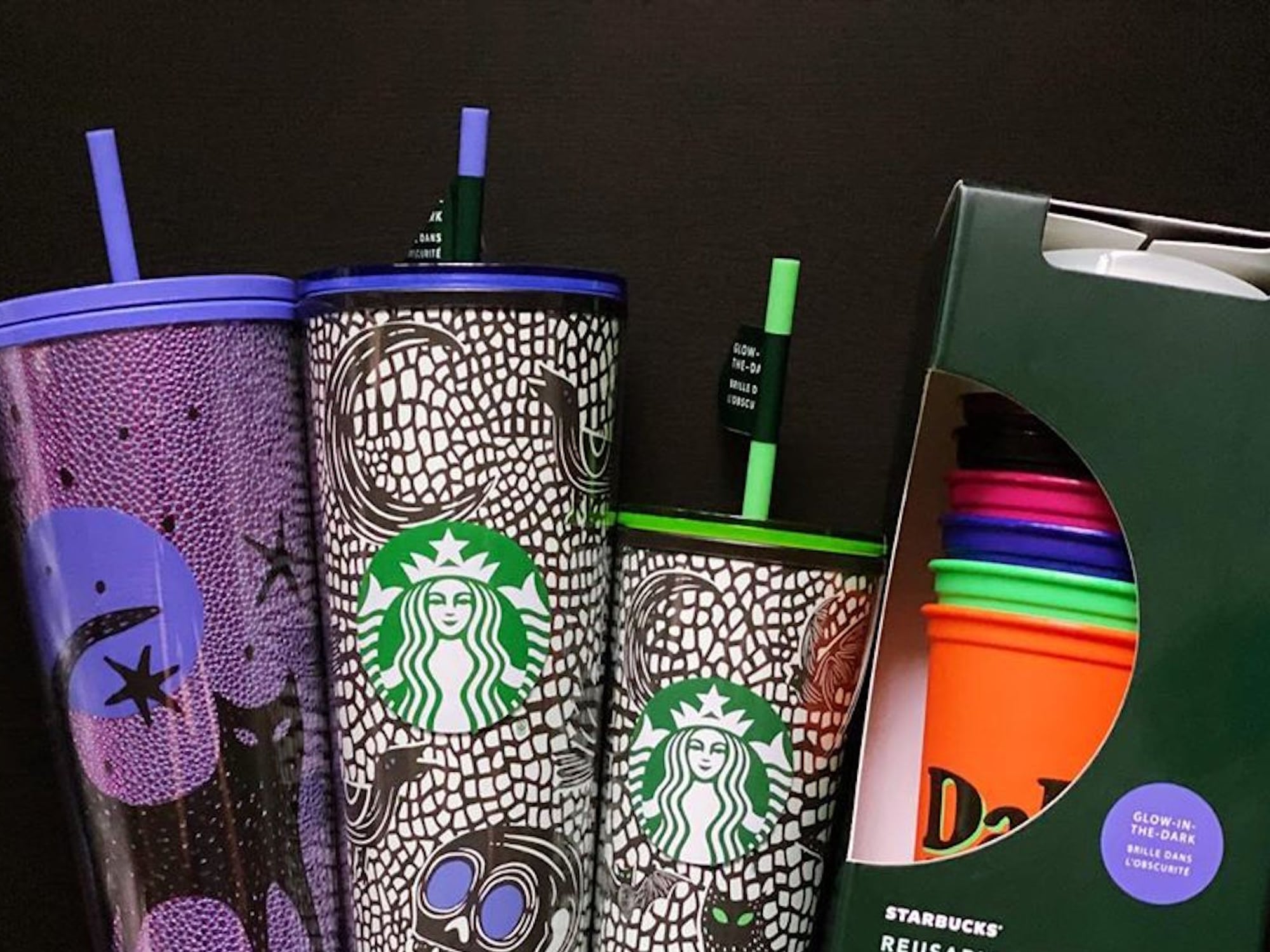 Starbucks introduces new glow in the dark Halloween merchandise - Starbucks  Stories