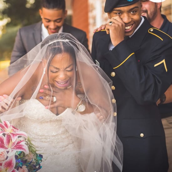 Soldier Son Surprises Mom on Her Wedding Day