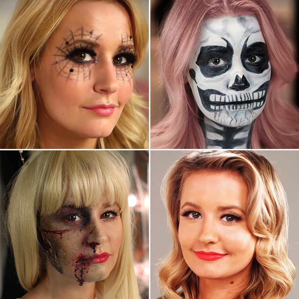 Halloween Makeup Tutorials Video POPSUGAR Beauty