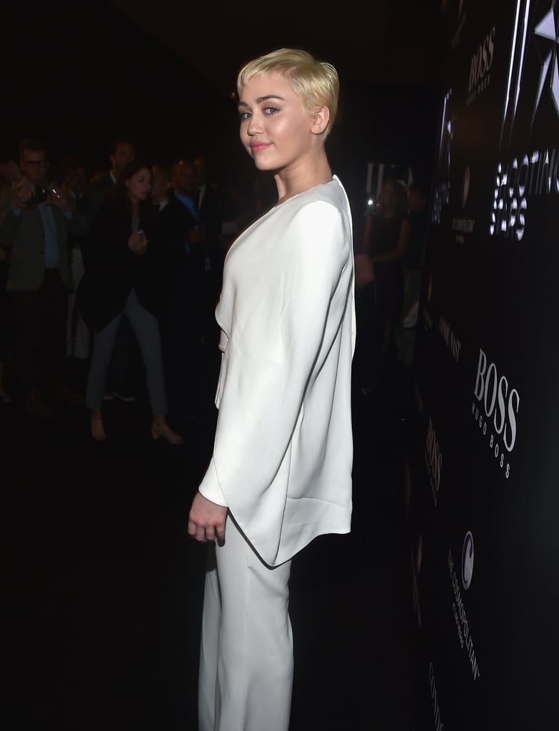 Miley Cyrus at W's Shooting Stars Exhibit 2015 | Pictures