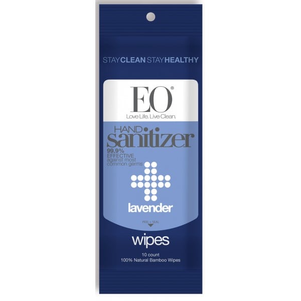 EO Lavender Hand Sanitizer Wipes