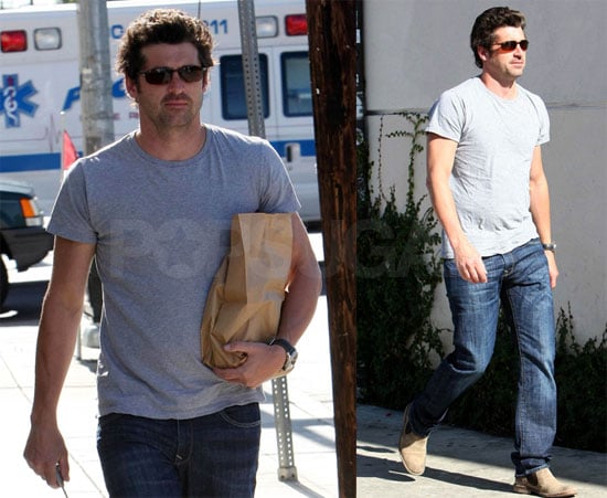 Photos Of Patrick Dempsey Running Errands In La Popsugar Celebrity