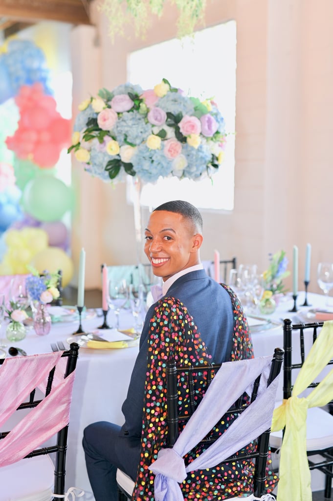 This Colorful Pastel Rainbow Wedding Shoot Is Gorgeous