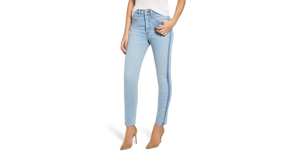 high waist skinny jeans levis