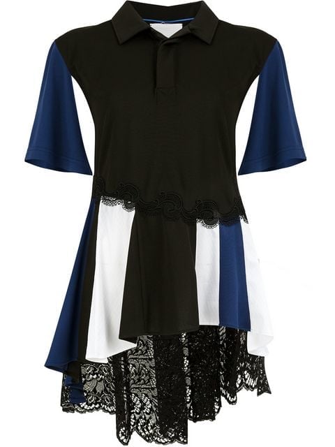 Koché Deconstructed Multi-Panel Top