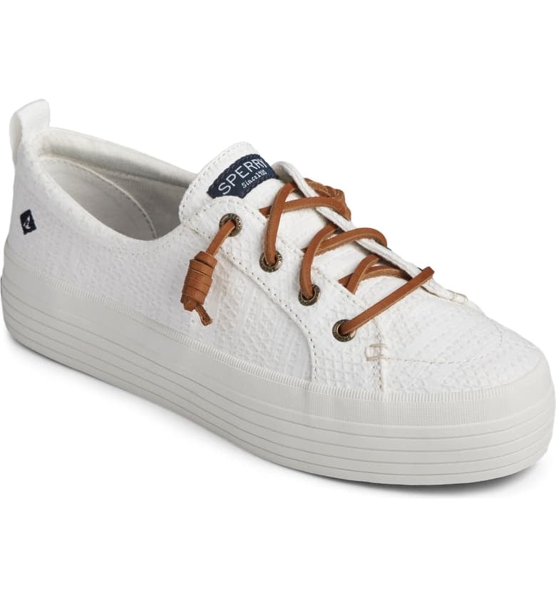 platform sperry crest vibe fashion sneakers